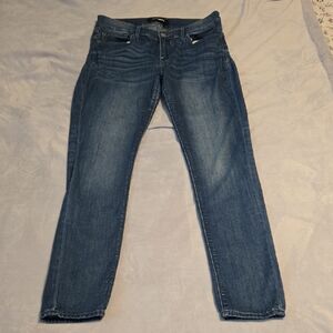 Express Medium Blue Women's Legging Jeans